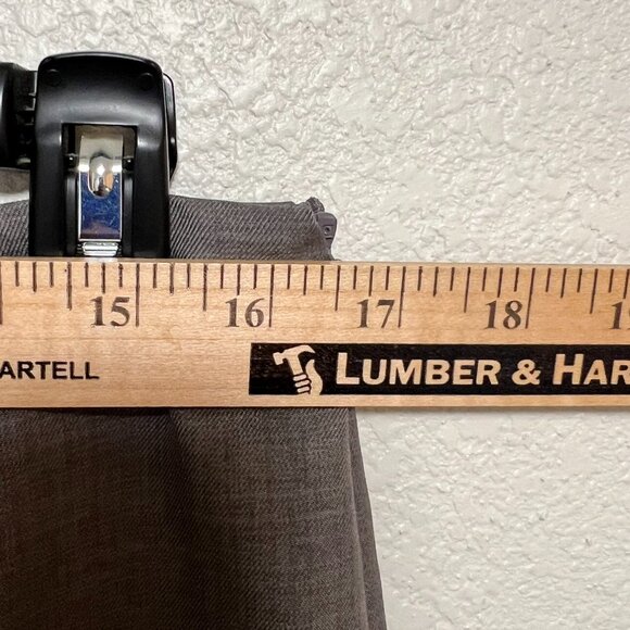 Kasper Charcoal Pencil Skirt - Picture 9 of 11